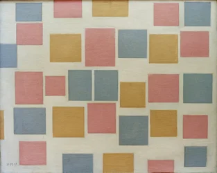 Composition No. 3; Composition with Color Fields 3